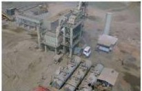 Bitumen batch-mix plant