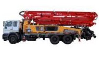 Concrete boom pump