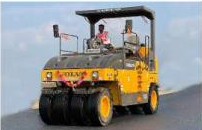 Pneumatic tyred roller